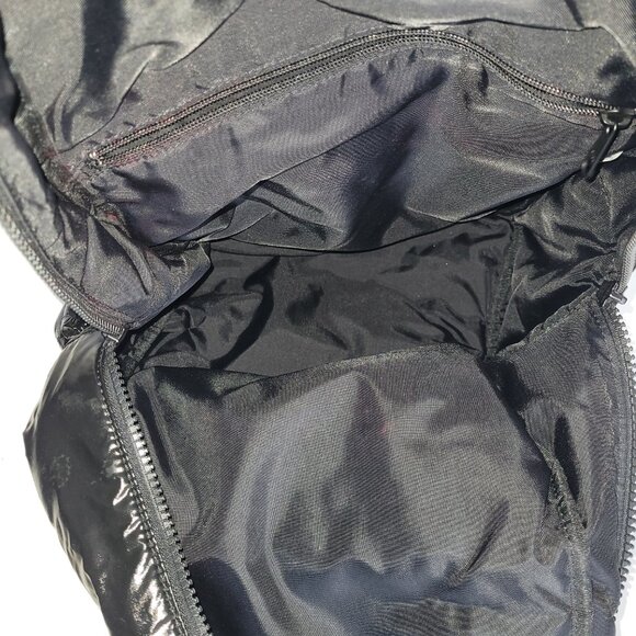 Yoshida & Co Porter Cire Collection Black Shiny Nylon Backpack - VGUC - Picture 11 of 15